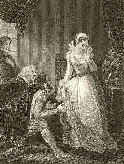 Lady Jane Grey Declining the Crown by Robert Smirke